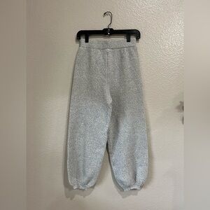 Sincerely Jules Womens Wide Leg Loungers Jogger Waffle Knit Sz M Stretchy Casual